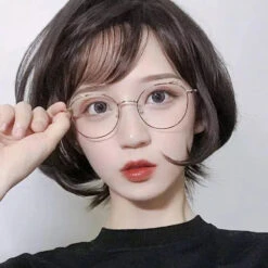 Cat Ear Eye Frame Retro Art Glasses EG15049 -EgrilDoll Fashion Outlet Store cat ear eye frame retro art glasses eg15049 401