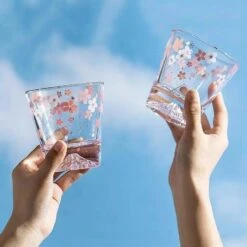 Cherry Blossom Season Mount Fuji Aesthetic Sakura Crystal Glass Mug SP16060 -EgrilDoll Fashion Outlet Store cherry blossom season mount fuji aesthetic sakura crystal glass mug sp16060 793