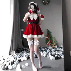 Christmas Maid's Uniform Suit EG066 -EgrilDoll Fashion Outlet Store christmas maids uniform suit eg066 lingerie set 278
