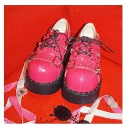 Cool Tredy Fashionable Belt Buckle Gothic Shoes EE0972 -EgrilDoll Fashion Outlet Store cool tredy fashionable belt buckle gothic shoes ee0972 227