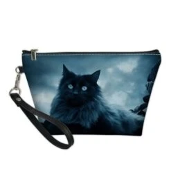 Cosmetic Zipper Cute Gothic Cats Cartoon PU Leather Makeup Bags BE448 -EgrilDoll Fashion Outlet Store cosmetic zipper cute gothic cats cartoon pu leather makeup bags be448 540