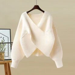 Cross Sweater Lace Black Dress Two Pieces Set ON239 -EgrilDoll Fashion Outlet Store cross sweater lace black dress two pieces set on239 apricot m 260