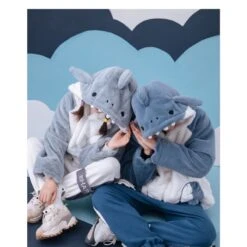 Cute Cartoon Shark Zipper Hoodie ON266 10 Cute Cartoon Shark Zipper Hoodie ON266 -EgrilDoll Fashion Outlet Store cute cartoon shark zipper hoodie on266 699