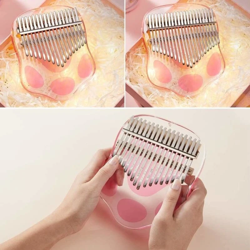 Cute Cat Paw 17 Keys Kawaii Kalimba SS1774 12 Cute Cat Paw 17 Keys Kawaii Kalimba SS1774 - Image 12