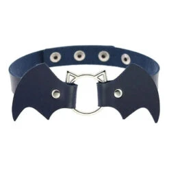 Cute Cat Punk Bat Wings Collar Necklace EG14579 -EgrilDoll Fashion Outlet Store cute cat punk bat wings collar necklace eg14579 dark blue choker 152