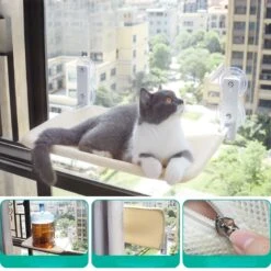 Cute Cat Window Bed Hammock ON702 10 Cute Cat Window Bed Hammock ON702 -EgrilDoll Fashion Outlet Store cute cat window bed hammock on702 beige standard3045cm 219
