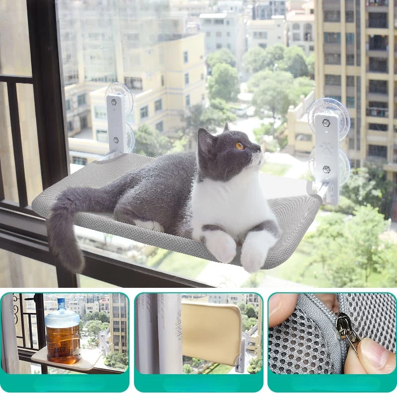 Cute Cat Window Bed Hammock ON702 6 Cute Cat Window Bed Hammock ON702 - Image 6
