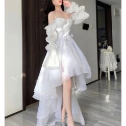 Cute Elegant Party White Princess Dress ON579 7 Cute Elegant Party White Princess Dress ON579 -EgrilDoll Fashion Outlet Store cute elegant party white princess dress on579 101