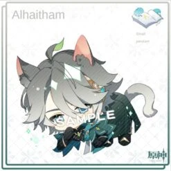 Cute Genshin Impact Cute Character Keychains ON384 -EgrilDoll Fashion Outlet Store cute genshin impact character keychains on384 6cm pendant alhaitham keychain 505