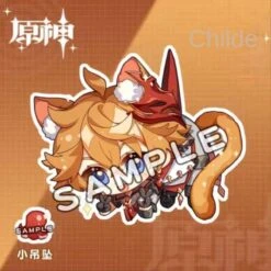 Cute Genshin Impact Cute Character Keychains ON384 -EgrilDoll Fashion Outlet Store cute genshin impact character keychains on384 6cm pendant childe keychain 126
