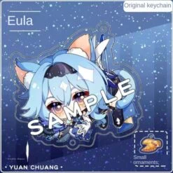Cute Genshin Impact Cute Character Keychains ON384 -EgrilDoll Fashion Outlet Store cute genshin impact character keychains on384 6cm pendant eula keychain 934