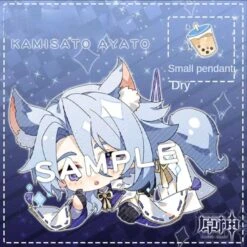 Cute Genshin Impact Cute Character Keychains ON384 -EgrilDoll Fashion Outlet Store cute genshin impact character keychains on384 6cm pendant kamizato ayato keychain 394