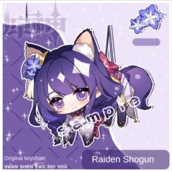 Cute Genshin Impact Cute Character Keychains ON384 -EgrilDoll Fashion Outlet Store cute genshin impact character keychains on384 6cm pendant raiden shogun keychain 807