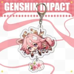 Cute Genshin Impact Cute Character Keychains ON384 -EgrilDoll Fashion Outlet Store cute genshin impact character keychains on384 keychain 430