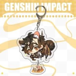 Cute Genshin Impact Cute Character Keychains ON384 -EgrilDoll Fashion Outlet Store cute genshin impact character keychains on384 keychain 563
