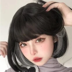 Cute Hang-ear Highlights Bobo Wig SP15594 -EgrilDoll Fashion Outlet Store cute hang ear highlights bobo wig sp15594 764