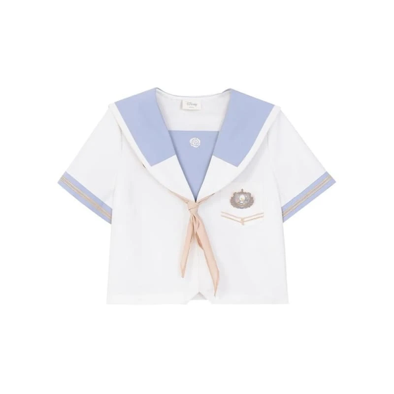 Cute Kawaii Alice In Wonderland Sailor Blouse & Skirt SS1317 7 Cute Kawaii Alice In Wonderland Sailor Blouse & Skirt SS1317 - Image 7