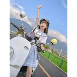 Cute Kawaii Alice In Wonderland Sailor Blouse & Skirt SS1317 11 Cute Kawaii Alice In Wonderland Sailor Blouse & Skirt SS1317 -EgrilDoll Fashion Outlet Store cute kawaii alice in wonderland sailor blouse skirt ss1317 sets 799