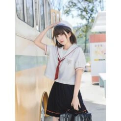Cute Kawaii Cardcaptor Sakura Sailor Blouse & Skirt SS1325