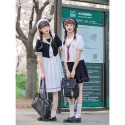 Cute Kawaii Cardcaptor Sakura Sailor Blouse & Skirt SS1325 13 Cute Kawaii Cardcaptor Sakura Sailor Blouse & Skirt SS1325 -EgrilDoll Fashion Outlet Store cute kawaii cardcaptor sakura sailor blouse skirt ss1325 sets 887