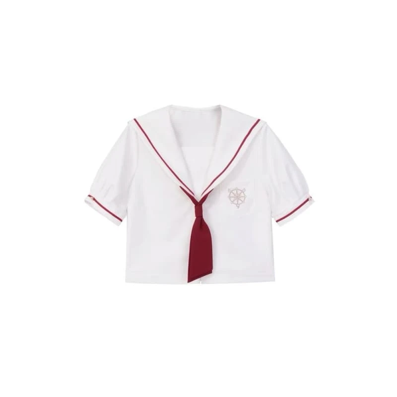 Cute Kawaii Cardcaptor Sakura Sailor Blouse & Skirt SS1325 7 Cute Kawaii Cardcaptor Sakura Sailor Blouse & Skirt SS1325 - Image 7