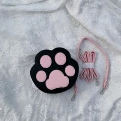 Cute Kawaii Cat Paws Shoulder Fluffy Bags ON116 -EgrilDoll Fashion Outlet Store cute kawaii cat paws shoulder fluffy bags on116 pu black pink meow claw bag 587