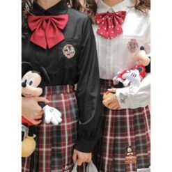 Cute Kawaii Minnie & Mickey Jk Uniform Shirts SS1362