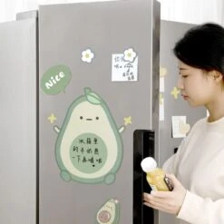 Cute Magnetic Fridge Avocado Notes Board ON665 -EgrilDoll Fashion Outlet Store cute magnetic fridge avocado notes board on665 marker pen middle 693