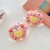 Cute Moon Kawaii Magical Girl Pink Airpods Case SP16110