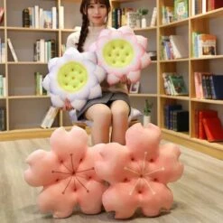 Cute Pastel Pink Sakura Cherry Blossom Pillow SS1743 -EgrilDoll Fashion Outlet Store cute pastel pink sakura cherry blossom pillow ss1743 350