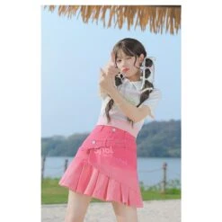 Cute Pastel Rainbow White Bears T-shirt ON629 23 Cute Pastel Rainbow White Bears T-shirt ON629 -EgrilDoll Fashion Outlet Store cute pastel rainbow white bears t shirt on629 173