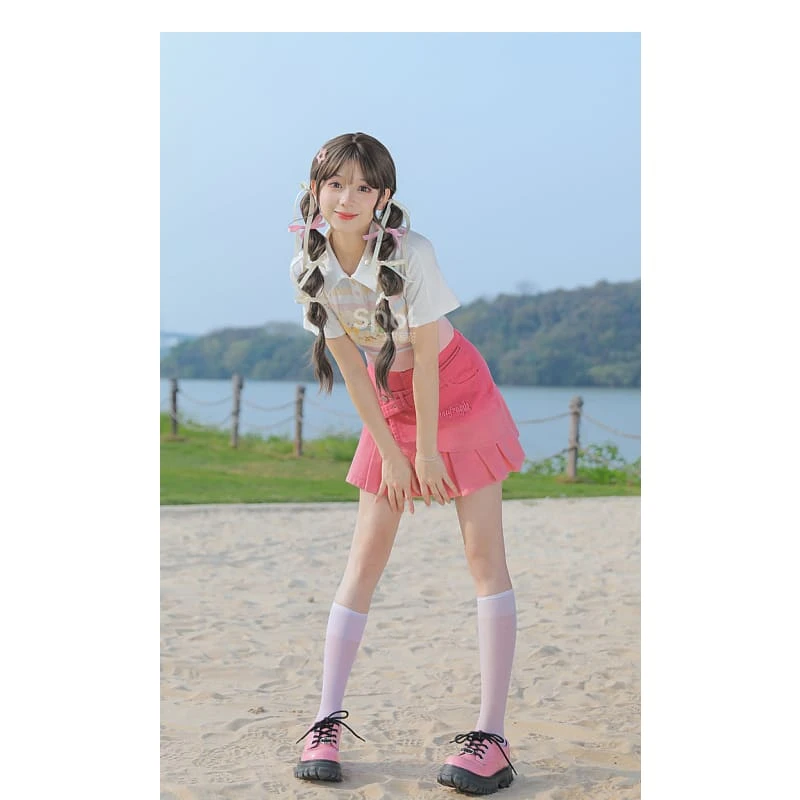 Cute Pastel Rainbow White Bears T-shirt ON629 11 Cute Pastel Rainbow White Bears T-shirt ON629 - Image 11