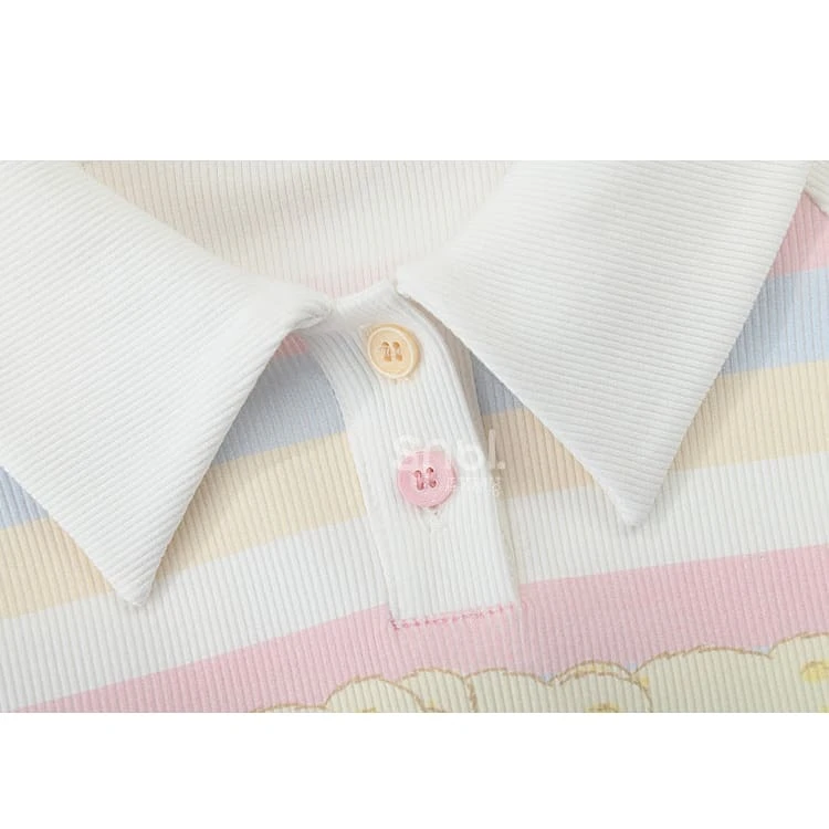 Cute Pastel Rainbow White Bears T-shirt ON629 13 Cute Pastel Rainbow White Bears T-shirt ON629 - Image 13