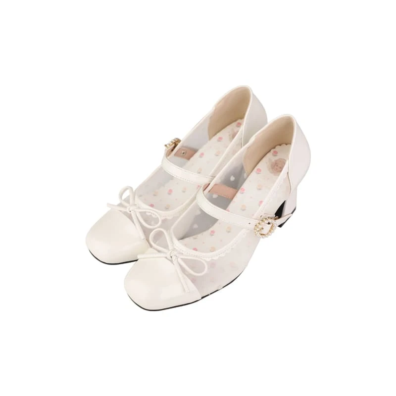 Cute Soft Casual Tea Party Lolita Shoes ON614 5 Cute Soft Casual Tea Party Lolita Shoes ON614 - Image 5