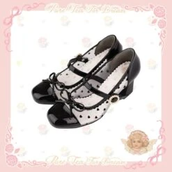 Cute Soft Casual Tea Party Lolita Shoes ON614 18 Cute Soft Casual Tea Party Lolita Shoes ON614 -EgrilDoll Fashion Outlet Store cute soft casual tea party lolita shoes on614 blackwhite lace us 4 5uk 3eu 36 111