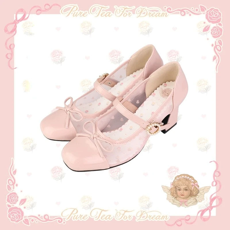 Cute Soft Casual Tea Party Lolita Shoes ON614 7 Cute Soft Casual Tea Party Lolita Shoes ON614 - Image 7