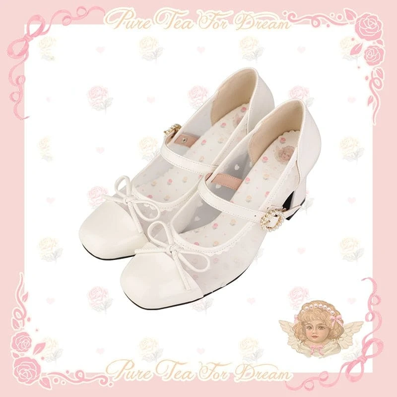 Cute Soft Casual Tea Party Lolita Shoes ON614 6 Cute Soft Casual Tea Party Lolita Shoes ON614 - Image 6