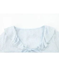 Cute Soft Girl Sky Blue Spring Cardigan ON626 -EgrilDoll Fashion Outlet Store cute soft girl sky blue spring cardigan on626 952