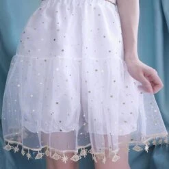 Cute Space Planets And Stars Underskirt EG17144 12 Cute Space Planets And Stars Underskirt EG17144 -EgrilDoll Fashion Outlet Store cute space planets and stars underskirt eg17144 gold 48cm skirt 394