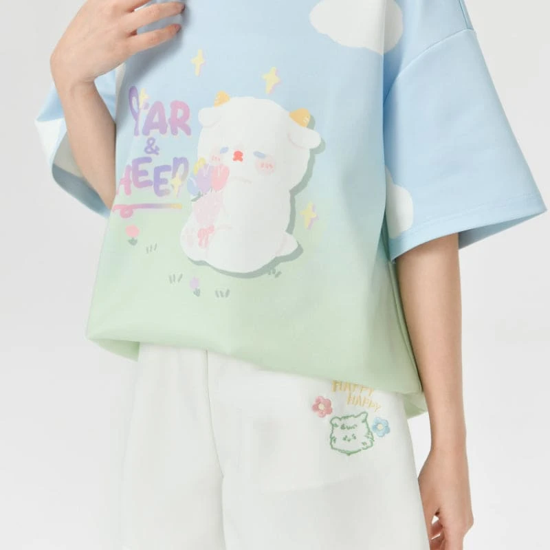 Cute Spring White Bear Shorts ON634 8 Cute Spring White Bear Shorts ON634 - Image 8