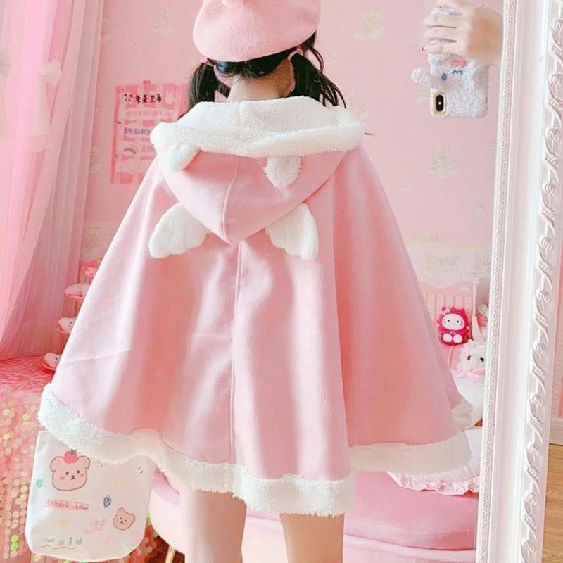 Cute Wings Pink Cloak SP15612 1 Cute Wings Pink Cloak SP15612