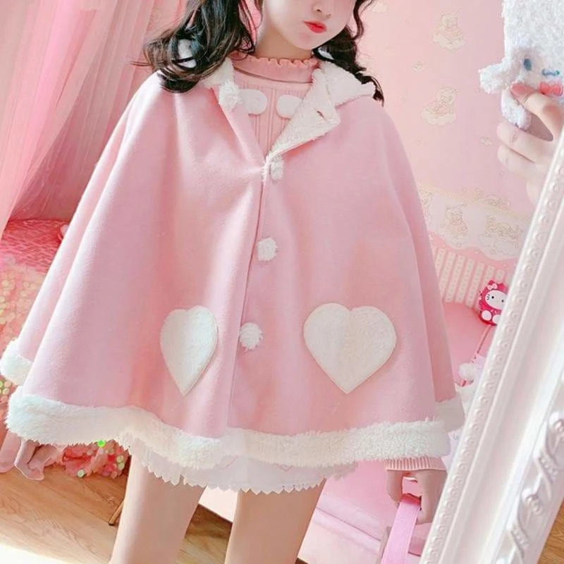 Cute Wings Pink Cloak SP15612 2 Cute Wings Pink Cloak SP15612 - Image 2