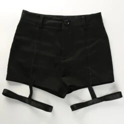 Cyber Gothic Leg Harness Shorts EG031 -EgrilDoll Fashion Outlet Store cyber gothic leg harness shorts eg031 258