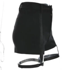 Cyber Gothic Leg Harness Shorts EG031 -EgrilDoll Fashion Outlet Store cyber gothic leg harness shorts eg031 890