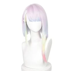 CYBERPUNK Edgerunners Rainbow Gradient Lucy Cosplay Wig Style 2 ON153 -EgrilDoll Fashion Outlet Store cyberpunk edgerunners rainbow gradient lucy cosplay wig style 2 on153 780
