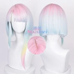 CYBERPUNK Edgerunners Rainbow Gradient Lucy Cosplay Wig Style 2 ON153 -EgrilDoll Fashion Outlet Store cyberpunk edgerunners rainbow gradient lucy cosplay wig style 2 on153 average multi 791