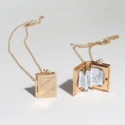 Dark Academia Book Locket With Pictures EG16293 -EgrilDoll Fashion Outlet Store dark academia book locket with pictures eg16293 653