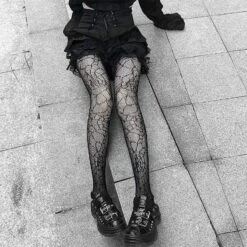 Death Trap Web Stockings EG445