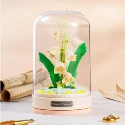 DIY LED Flower Block Music Box - Kimi -EgrilDoll Fashion Outlet Store diy led flower block music box kimi flowers 161