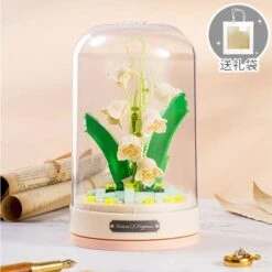 DIY LED Flower Block Music Box - Kimi -EgrilDoll Fashion Outlet Store diy led flower block music box kimi lily of the valley flowers 249